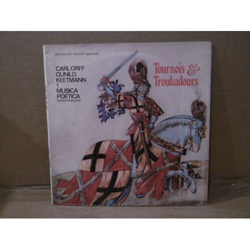 Tournois Et Troubadours- Livre Disque