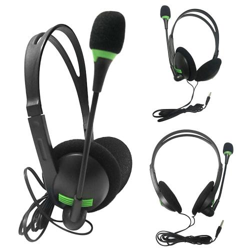 Casque d'écoute Portable avec prise de 3.5mm, son clair, casque avec Microphone pour ordinateur