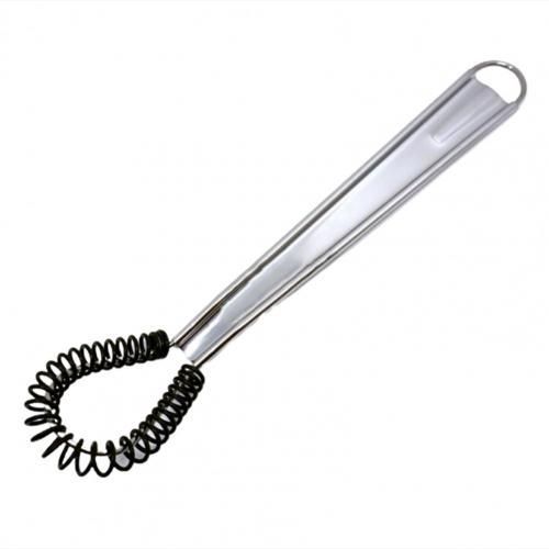 Batteur À ?Ufs Multifonctionnel En Acier Inoxydable, 1 Pièce, Résistant À La Chaleur, Antiadhésif, Mélangeur, Fouet, Tête À Ressort, Outils De Cuisine