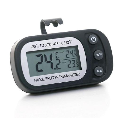 Thermomètre numérique pour réfrigérateur et congélateur, écran LCD, haute et basse température-20 °C à 50 °C, Anti-humidité