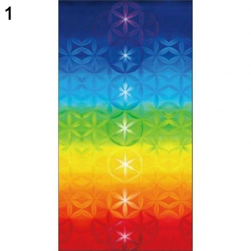 Couverture de Mandala arc-en-ciel 7 Chakra, tapisserie bohème, serviette de plage d'été, tapis de danse Yoga, tapis de chambre à coucher, coussin de sol de salon