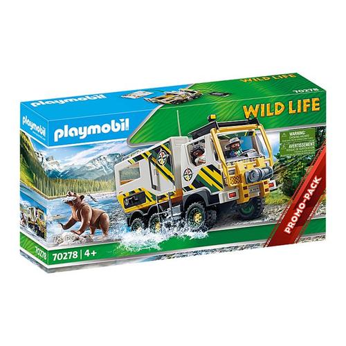 Playmobil Wild Life 70278 - Véhicule D'expédition