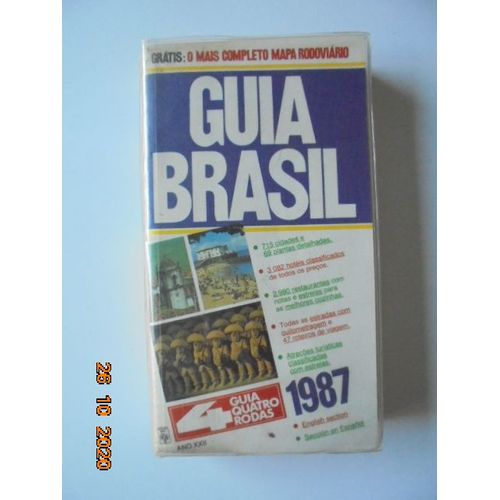Quatro Rodas 1987 Guia Brasil Ano Xxii
