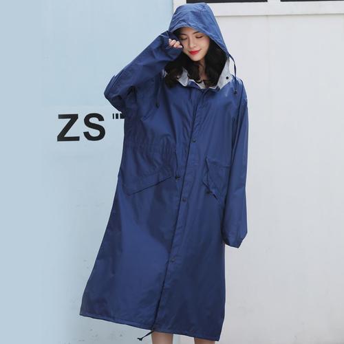 Poncho Long Portable imperméable pour femme et homme, manteau de pluie, respirant, vêtement de pluie