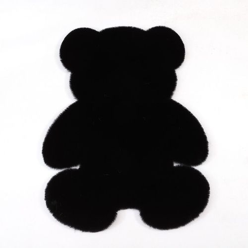 Tapis ours super doux, moderne, antidérapant, pour salon et chambre à coucher, moquette de sol pelucheux, de décoration, blanc, marron, paillasson pour enfants