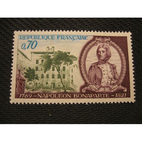 Timbre " 1769 - Napoléon Bonaparte - 1821" 1969 - Y&t N° 1610