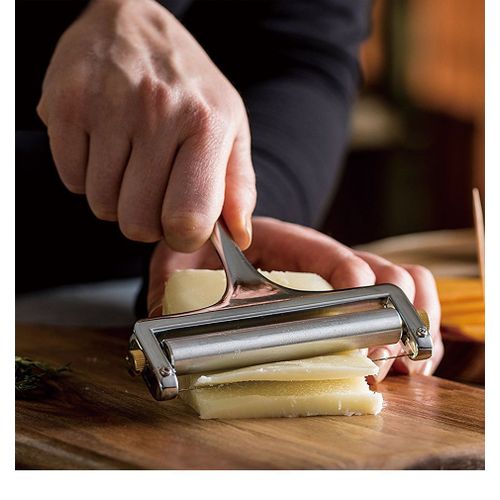 Trancheuse À Fromage En Alliage De Zinc, Coupe-Beurre Réglable, Râpe À Fromage, Couteau De Cuisson, Outil De Cuisine, Gadgets De Cuisine Ok 0513, 1 Pièce