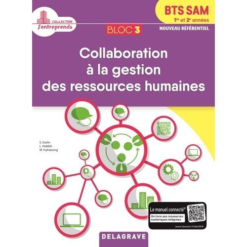 Bloc 3 - Collaboration À La Gestion Des Ressources Humaines Bts Sam 1re & 2e Année - Pochette Élève