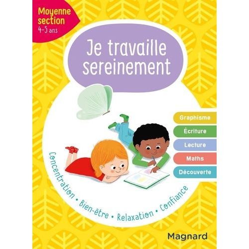 Je Travaille Sereinement Moyenne Section