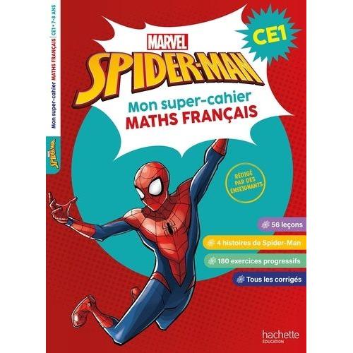 Mon Super-Cahier Maths Français Marvel Spider-Man Ce1