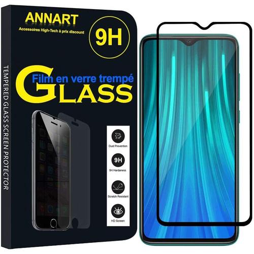 Protecteur D'écran Xiaomi Redmi Note 8 Pro 6.53"" 1 Pièce Film Protection Écran En Verre Trempé Xiaomi Redmi Note 8 Pro 6.53"" 2015105 M1906g7i - Noir