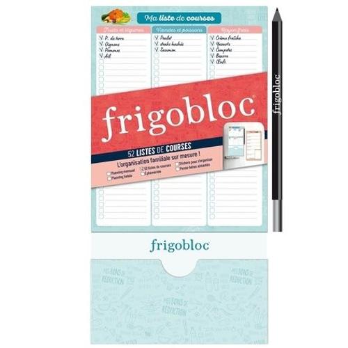 Frigobloc 52 Listes De Courses - Avec 1 Crayon