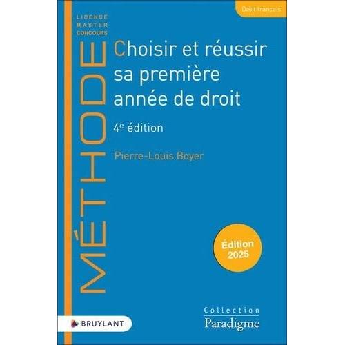 Choisir Et Réussir Sa Première Année De Droit