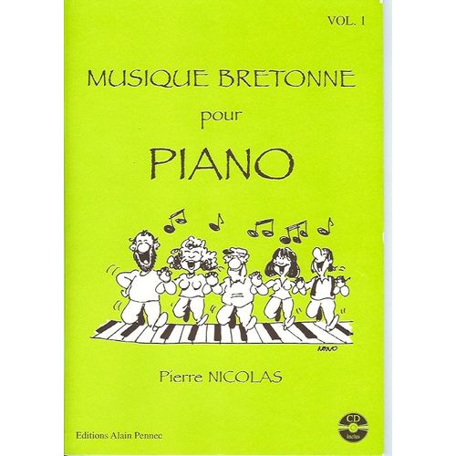 Musique Bretonne Pour Piano Vol. 1 + Cd