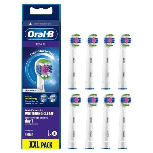 Oral-B 3d White Brossette Avec Cleanmaximiser. 8