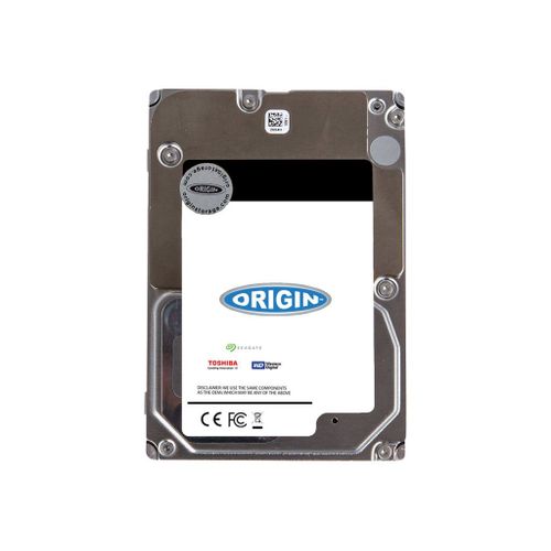 Origin Storage - Disque dur - 600 Go - interne - 2.5" - SAS 6Gb/s - 10000 tours/min - mémoire tampon : 128 Mo - pour Fujitsu PRIMERGY RX2520 M5, RX2530 M4, RX2530 M5, RX2540 M5, RX4770 M4, RX4770...