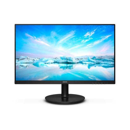 Philips V-line 241V8LAB - Écran LED - 24" (23.8" visualisable) - 1920 x 1080 Full HD (1080p) @ 100 Hz - VA - 250 cd/m² - 4000:1 - 4 ms - HDMI, VGA - haut-parleurs - noir texturé