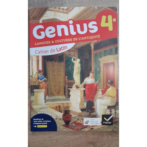 Genius 4e Cahier De Latin