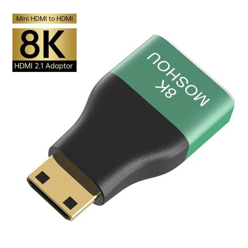Mini HDMI to HMDI Adaptateur de câble HDMI 2.1 8K mâle vers femelle...