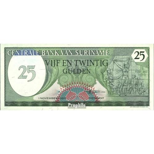 Suriname Pick-No: 127b Neuf 1985 25 Florins