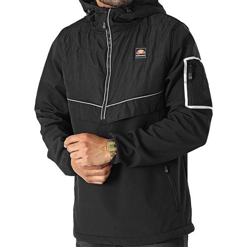 Veste Coupe Vent Doublée Polaire Ellesse Homme Erisini Noir Taille L