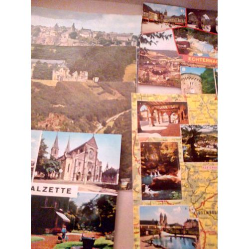 Lot 7 Cartes Postales Du Luxembourg