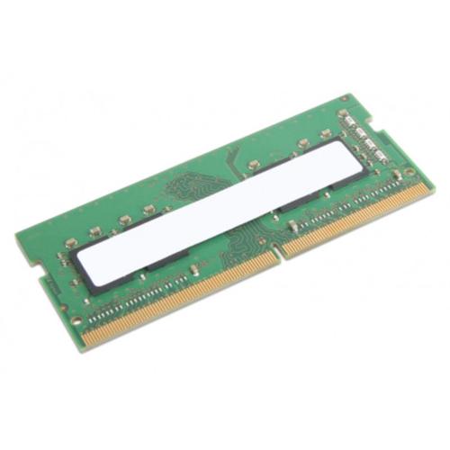 Lenovo - DDR4 - module - 8 Go - SO DIMM 260 broches - 3200 MHz / PC4-25600 - 1.2 V - mémoire sans tampon - non ECC - pour ThinkCentre M70q; M80q; M90a; M90q; ThinkPad E14 Gen 2; E15 Gen 2; L14...