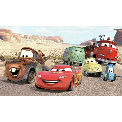 Fresque murale adhésive géante Disney Cars Desert XL - 320 cm, 182,88 cm