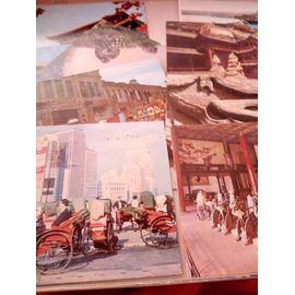 Lot 9 Cartes Postales De La Chine