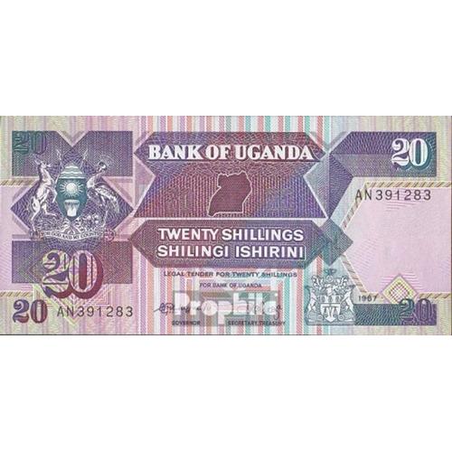 Ouganda Pick-No: 29a 1987 20 Shillings