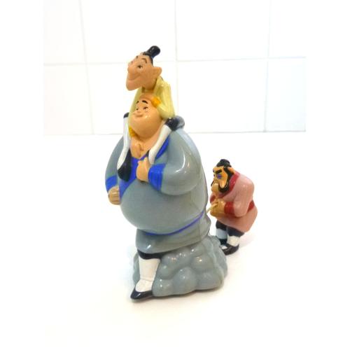 Mulan : Chien Po, Ling & Yao - Figurines Mac Donalds Du Dessin Animé Disney De 1998 - Hauteur 13 Cm