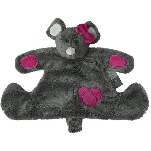 Doudou Souris Gris Rose Pericles