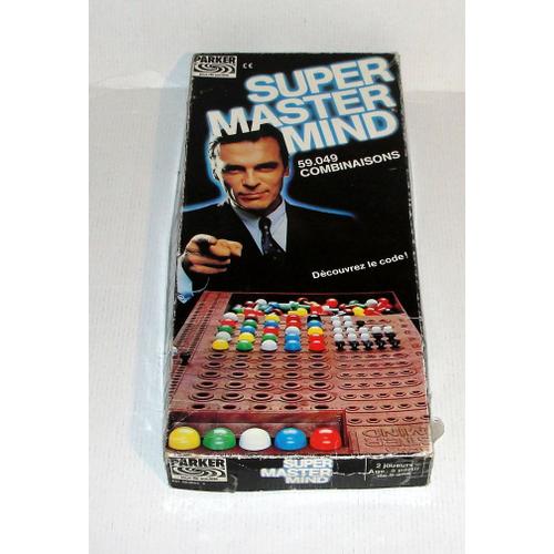 Mastermind Combinaisons Super Master Mind Vintage Parker 76