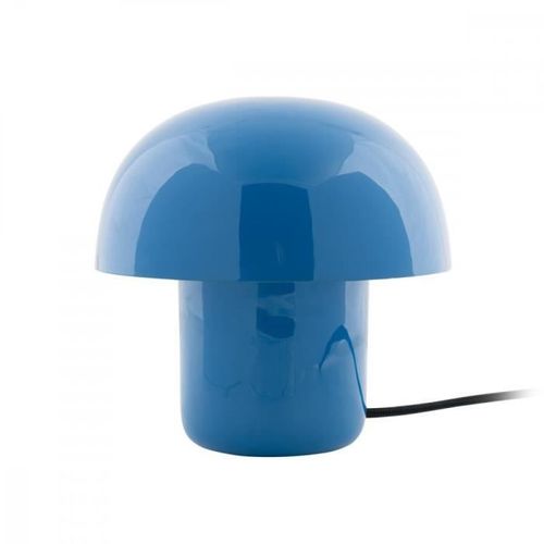 Lampe à poser Fat Mushroom H20cm - Present Time - Bleu -