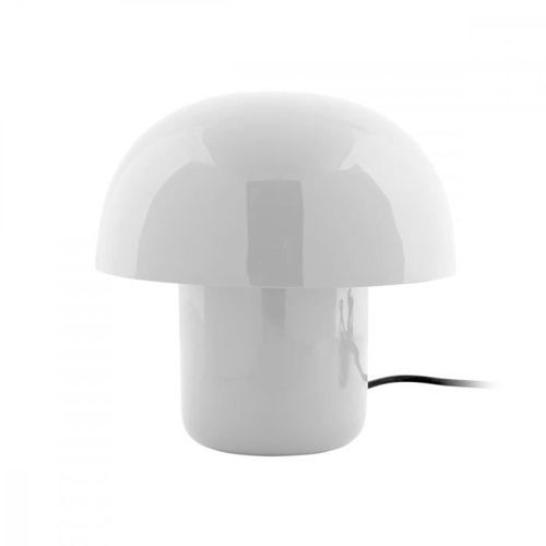 Lampe à poser Fat Mushroom H20cm - Present Time - Blanc -