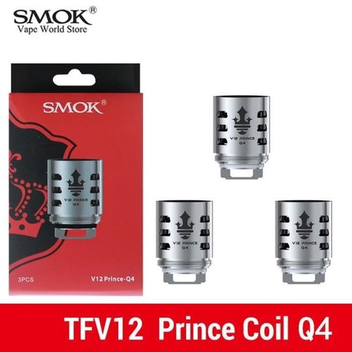 Résistances TFV12 Prince Q4 (0.4) Smok (pack de 3) - 0.4 Ohms