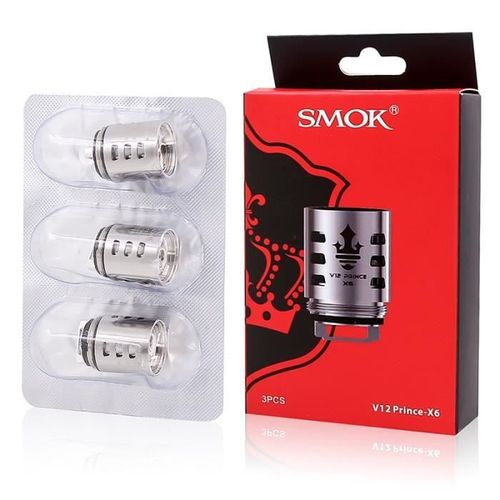 lot de 2 - SMOK: Résistances TFV12 Prince (3pcs) - X6 0.15ohm