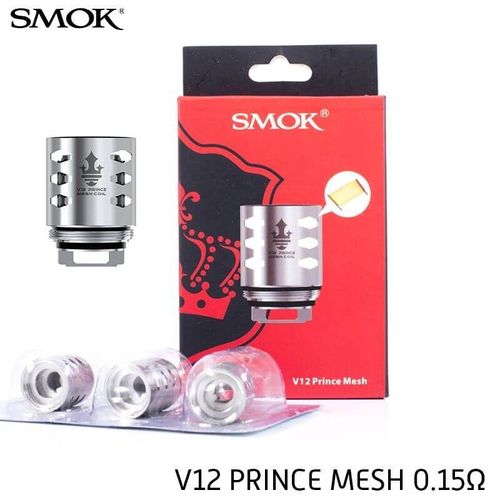 Résistances TFV12 Prince Mesh (0.15) Smok (pack de 3) - 0.15 Ohms
