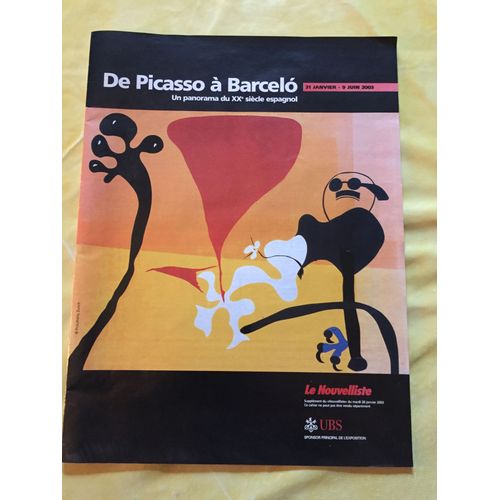 De Picasso À Barcelo - Expo Martigny