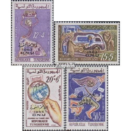 Tunisie 627-630 (Complète Edition) Neuf Avec Gomme Originale 1963 Jour Le Nations Unies