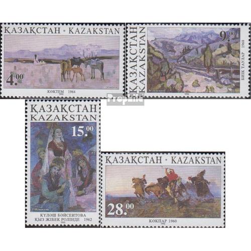 Kazakhstan 91-94 (Complète Edition) Neuf Avec Gomme Originale 1995 Peintures