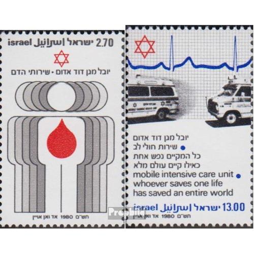 Israël 819x-820x (Complète Edition) Neuf Avec Gomme Originale 1980 Rouge Davidstern