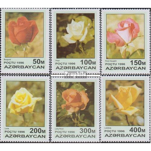 Aserbaidschan 320-325 (Complète Edition) Neuf Avec Gomme Originale 1996 Rose Sélections