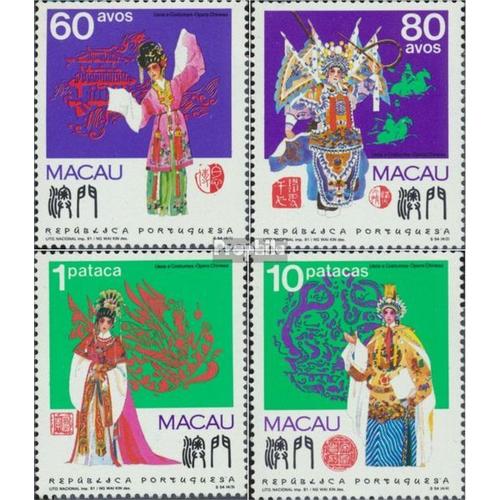 Macao 676-679 (Complète Edition) Neuf Avec Gomme Originale 1991 Chinois Opéra