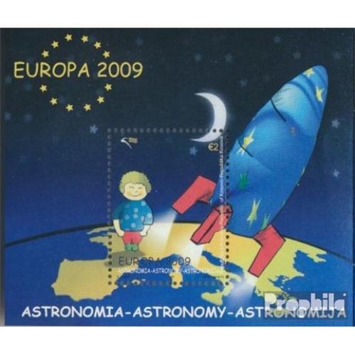 Kosovo Bloc 11 (Complète Edition) Neuf Avec Gomme Originale 2009 Astronomie