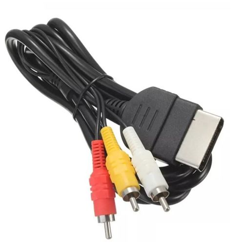 Câble AV RCA pour Microsoft Xbox (1ère génération) - PAL- 1,80 mètre