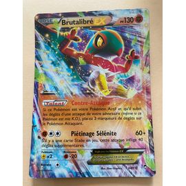 Carte Pokémon Rare Brutalibré Ex 130pv Holo 64/111
