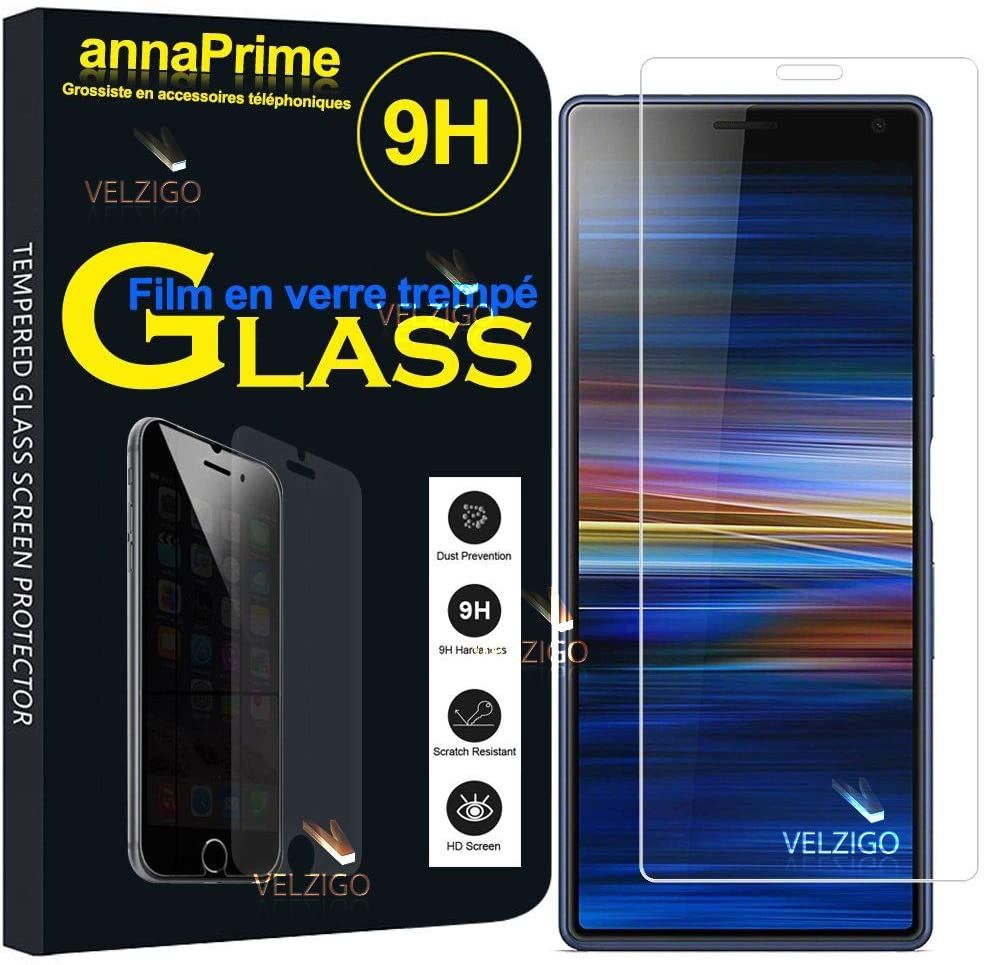 Vitre Verre Trempé Sony Xperia 10/ Xperia Xa3 6.0 I3113 I4113 I4193 I3123 (Non Xperia 10 Plus 6.5) (Les Dimensions Exactes Du Telephone: 155.7 X 68 X 8.4 Mm)