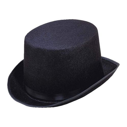 Chapeau Haut De Forme Noir Adulte Taille Unique