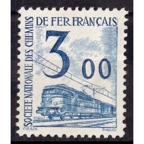 Colis Postaux - Petits Colis - 3,00 Bleu (Magnifique N° 43) Oblitération Très Légère - France Année 1960 - Brn83 - N29976